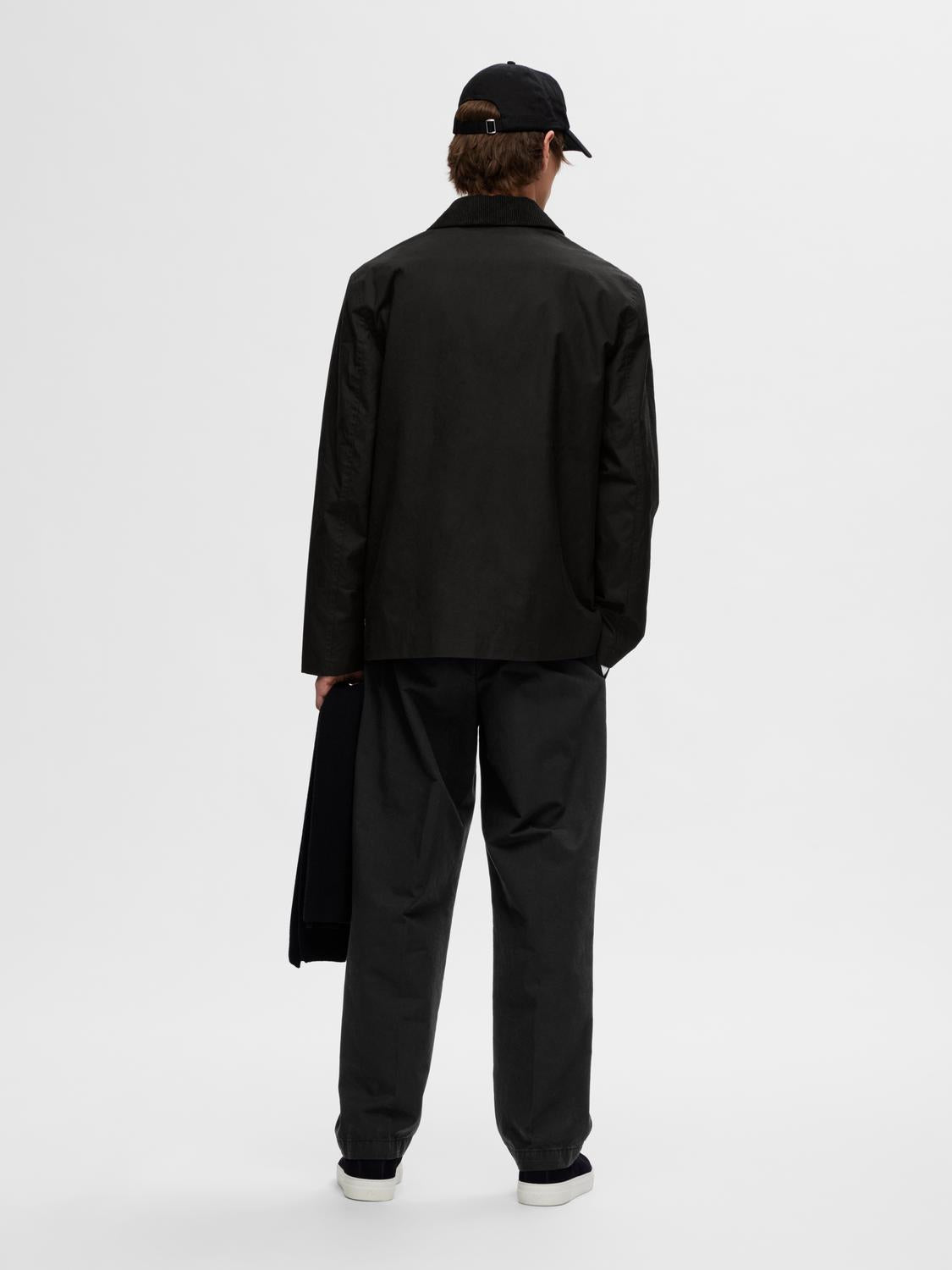 Walter Oilskin Jakke - Black