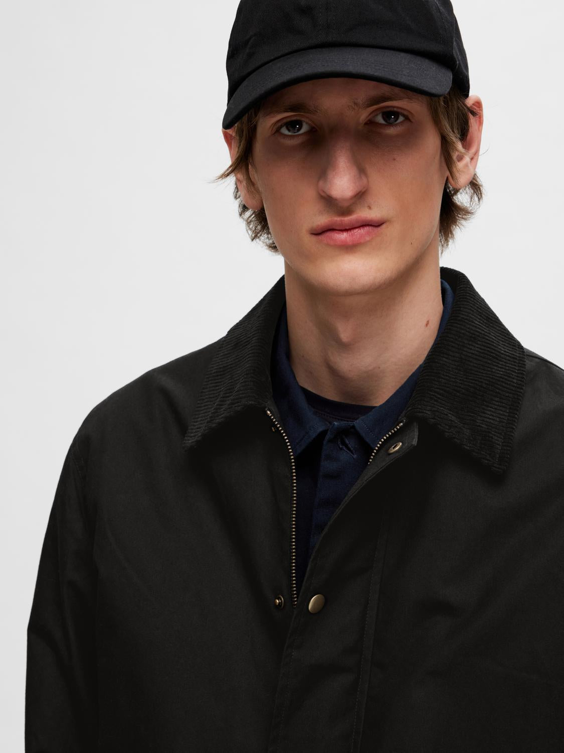 Walter Oilskin Jakke - Black