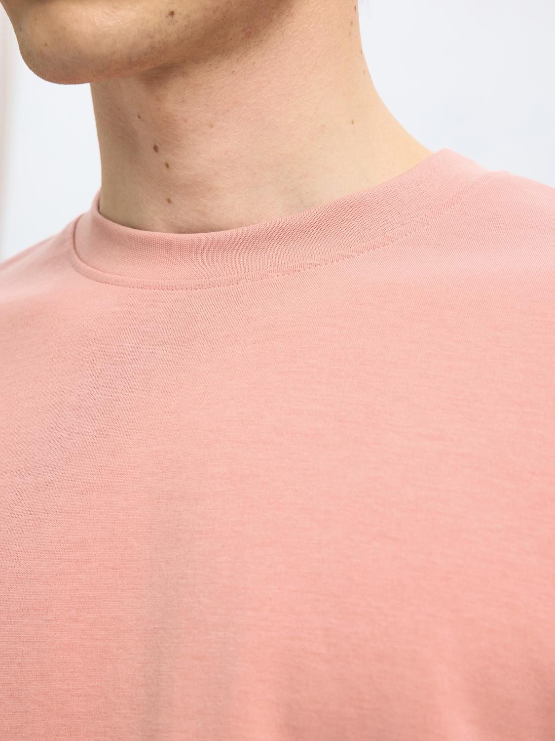 Loose Oscar T-Shirt - Rød/ Rose Tan