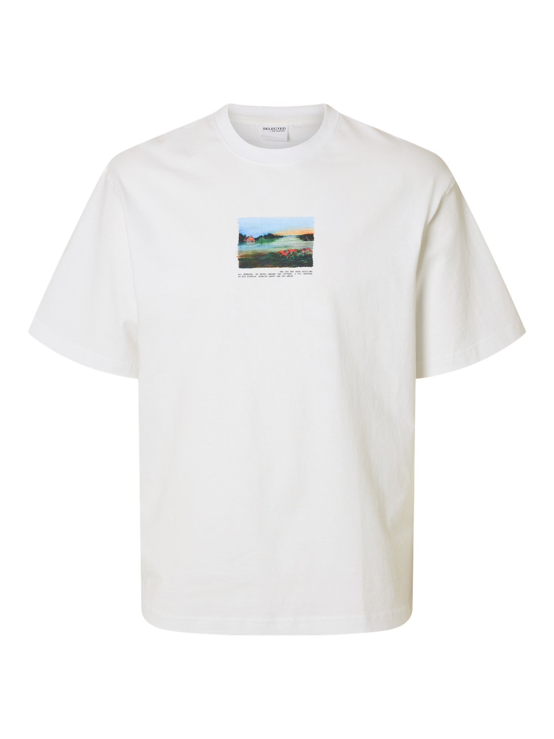 Relax Darius T-Skjorte - Hvit/ Bright White