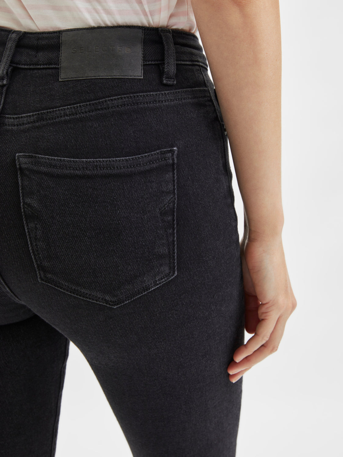 Sophie Jeans - Sort/ Black Denim