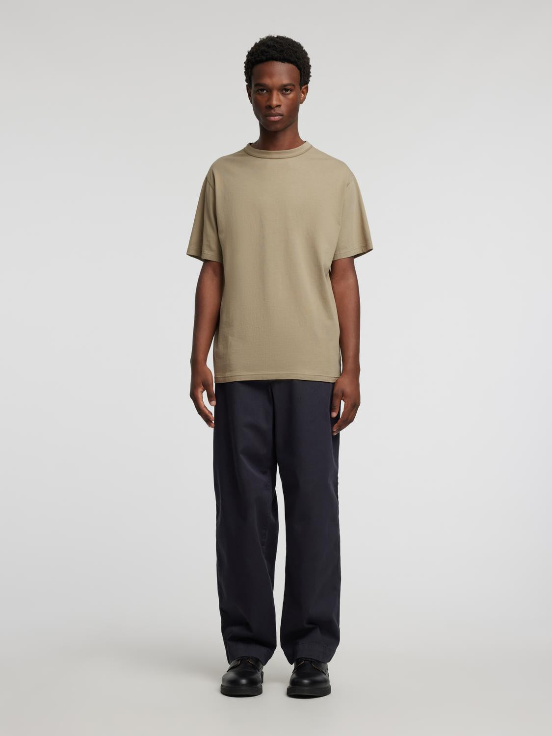 Annarr Ro T-Shirt - Beige/ Weathered Teak