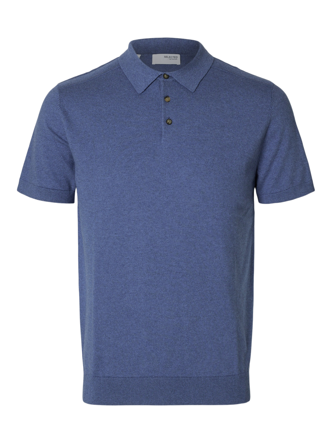 Berg Kort Arm Polo Skjorte - Blå/ Oceana