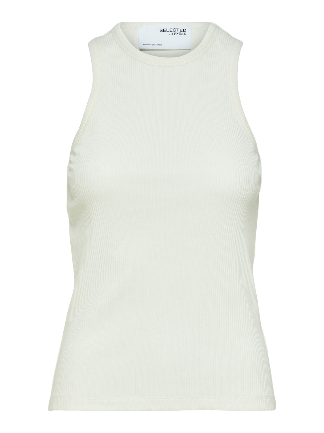 SELECTED FEMME -  ANNA TANK TOPP - Snow White