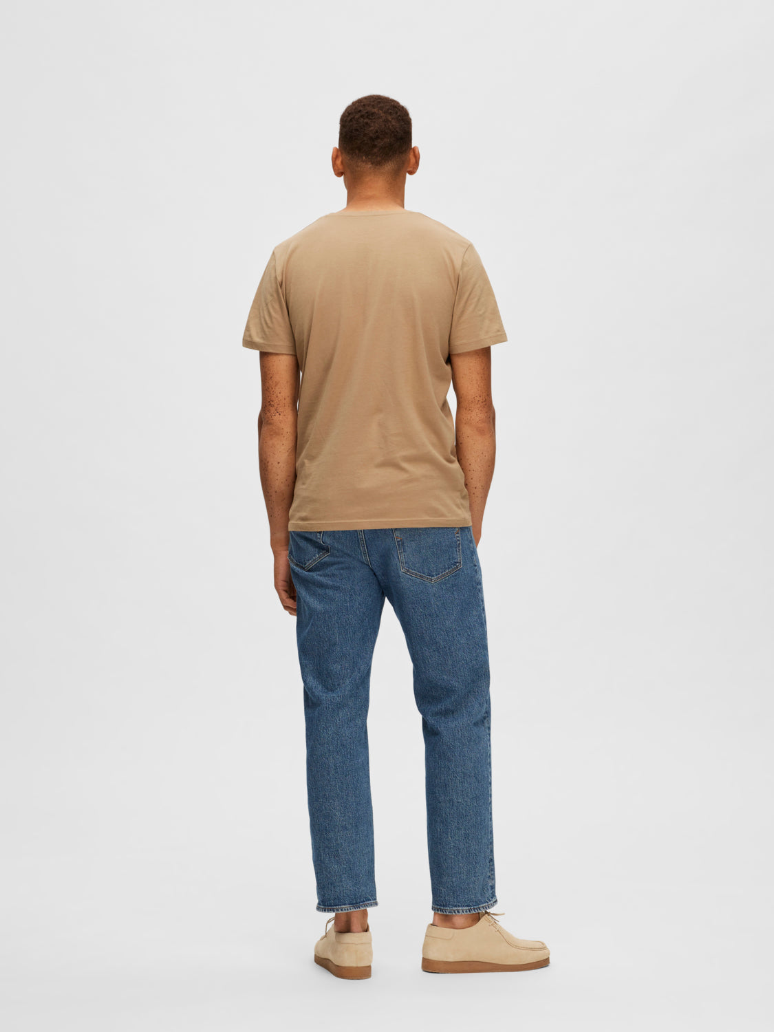 SELECTED HOMME - ASPEN T-Shirt - Kelp
