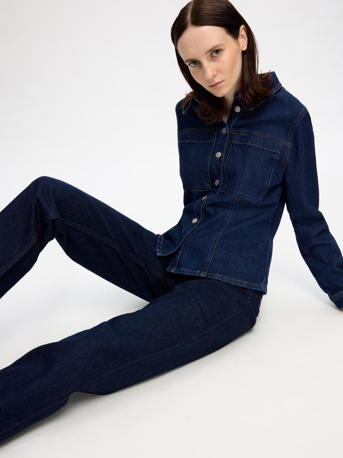 Alice Jeans - Blå/ Dark Blue Denim