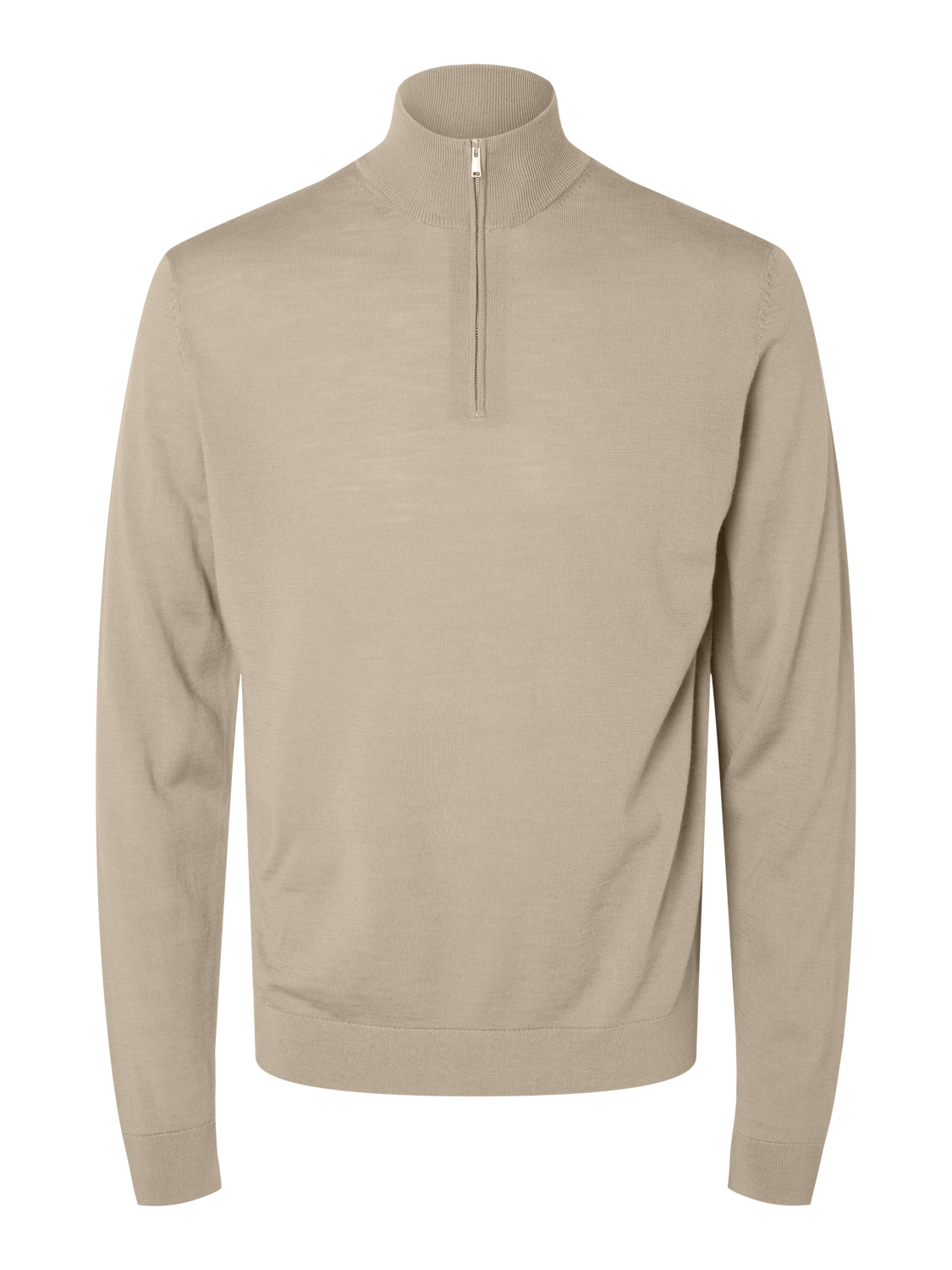 Tray Half zip Genser - Beige/ Kelp
