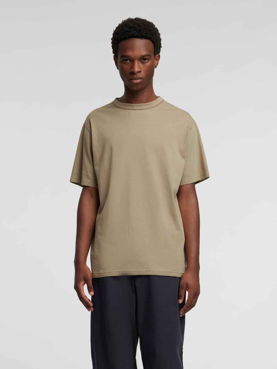 Annarr Ro T-Shirt - Beige/ Weathered Teak