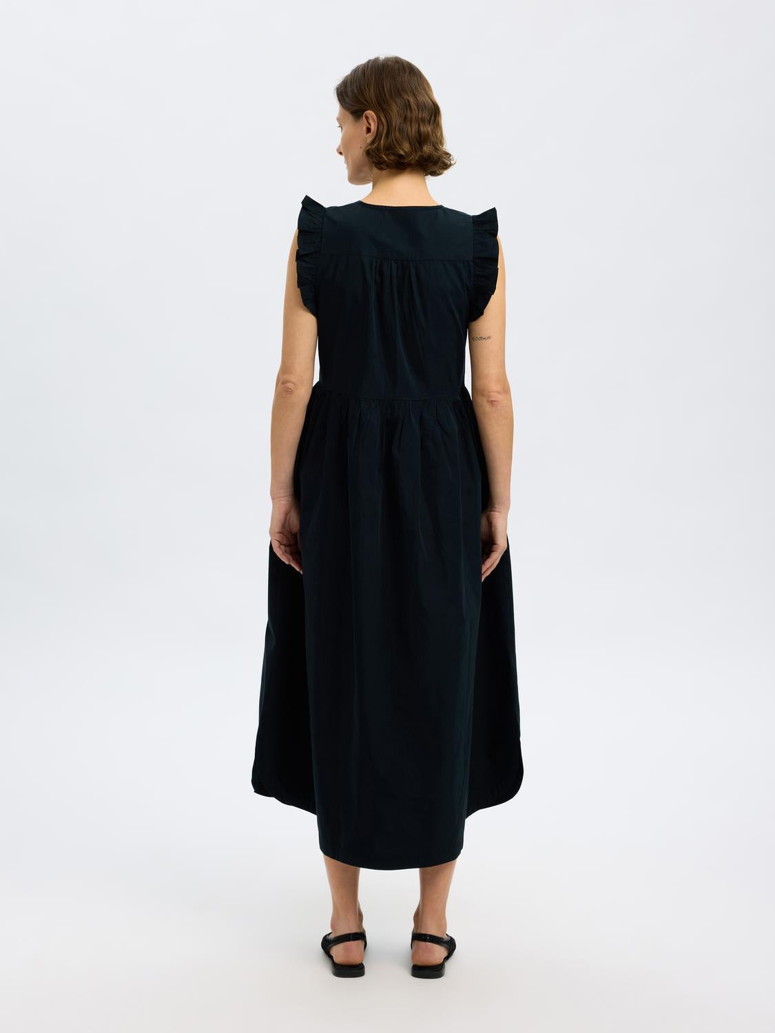 Blair Ida Lang Kjole - Sort/ Black