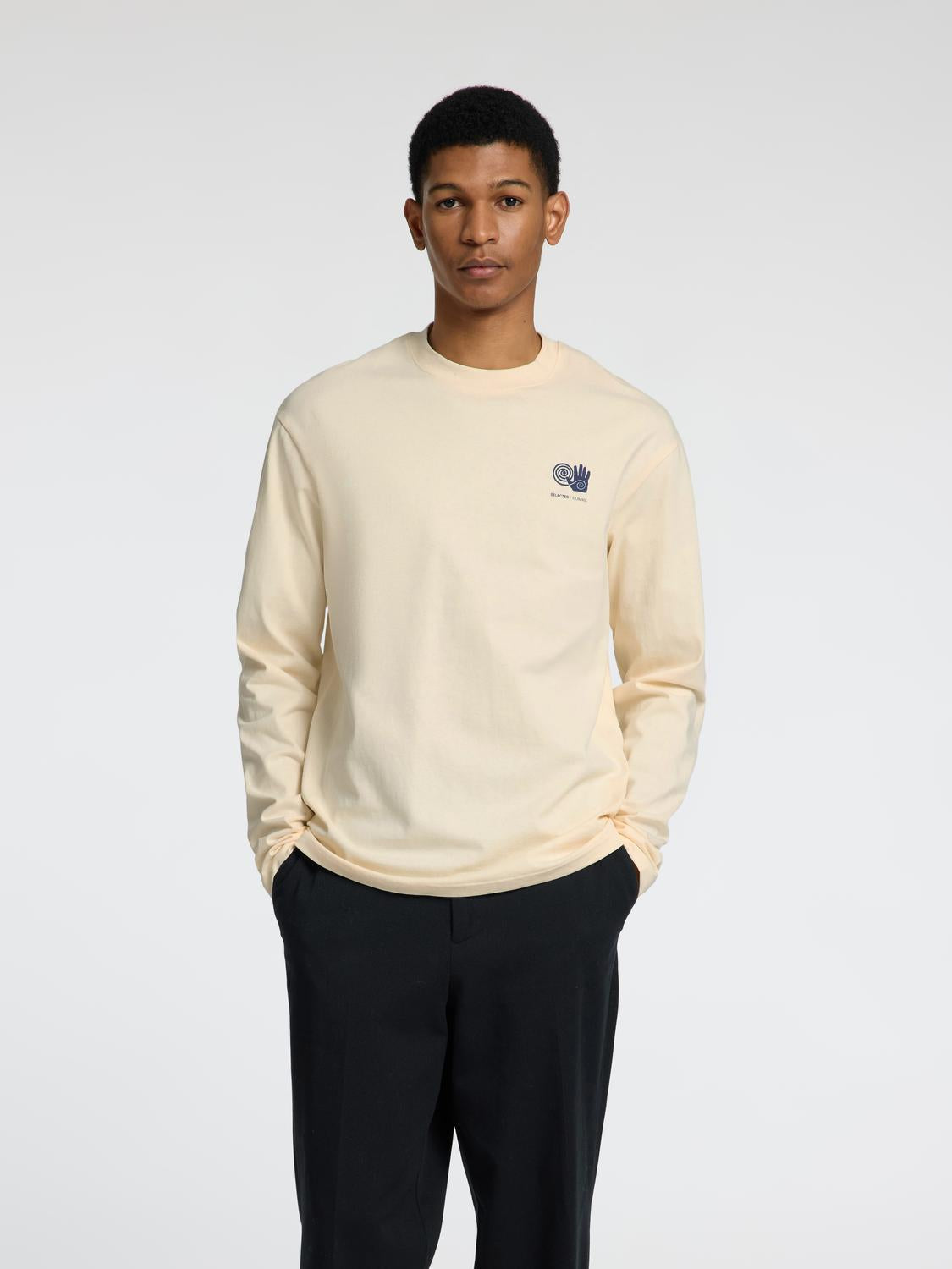 Relax Ash T-Shirt - Beige/ Egret