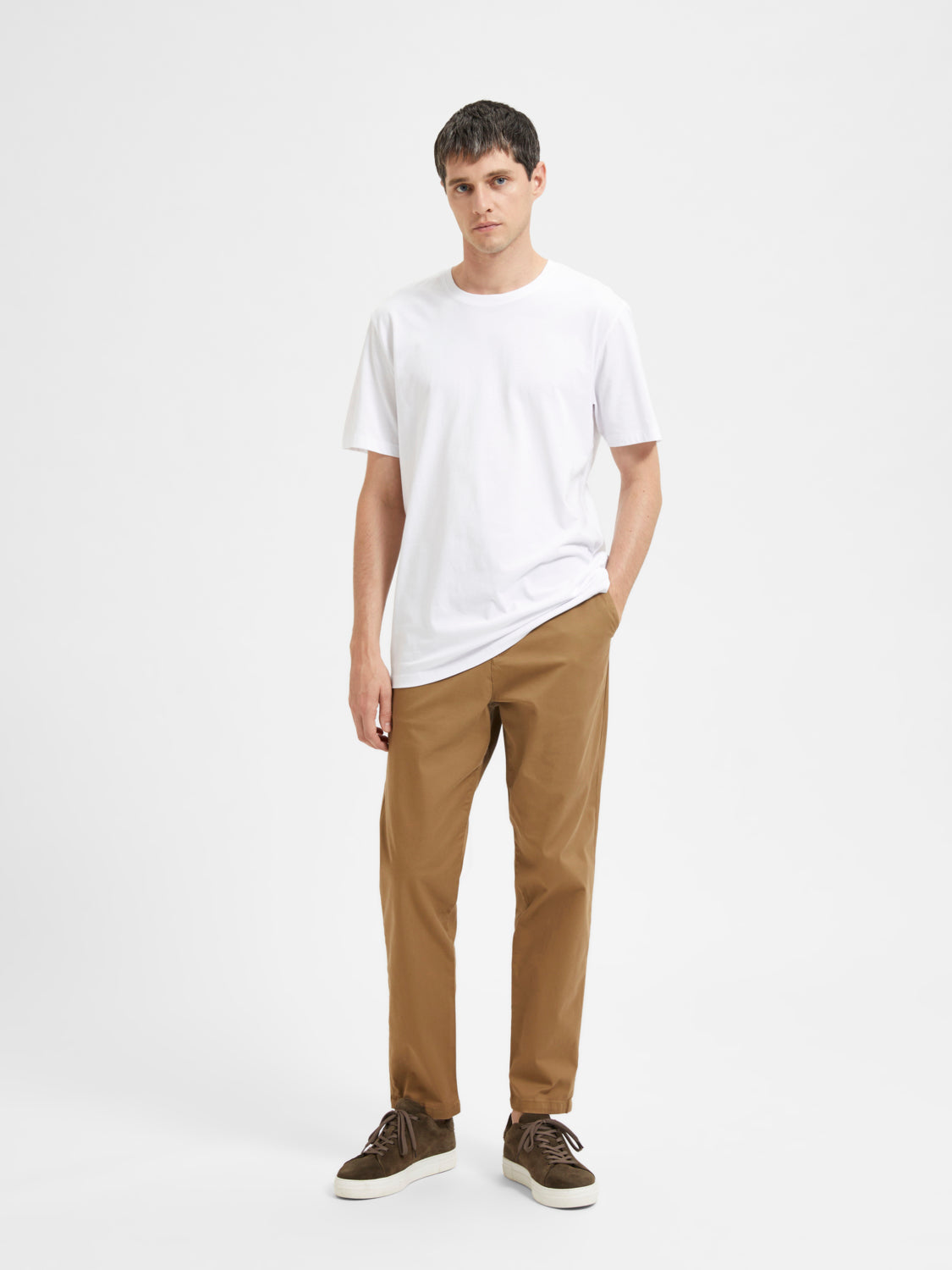 SELECTED HOMME - ASPEN T-Shirt - Bright White