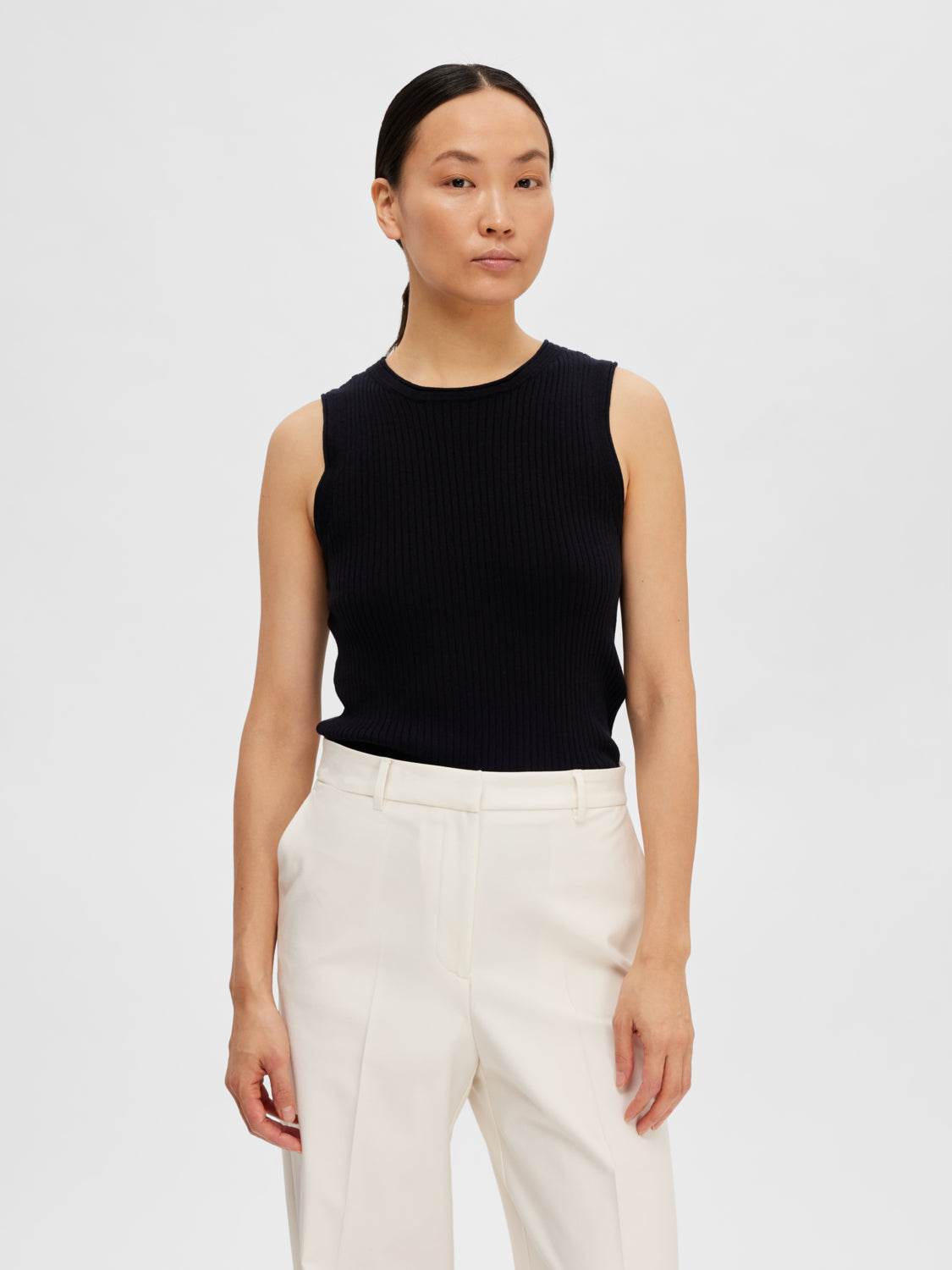 Lydia Tank Topp - Sort