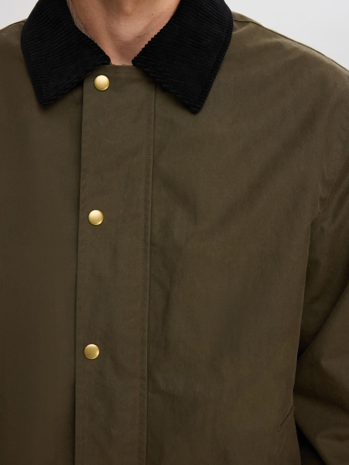 Walter Oilskin Jakke - Grønn/ Grape Leaf