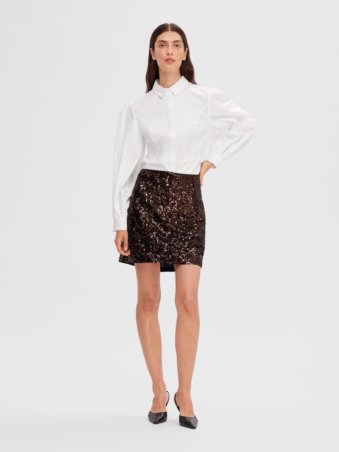 SLFMALLIE Short Skirt - Java