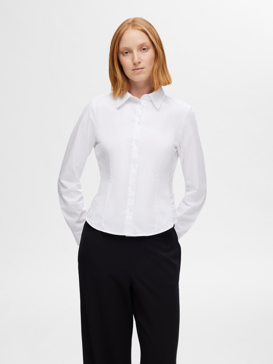 Amira Skjorte - Hvit/ Bright White