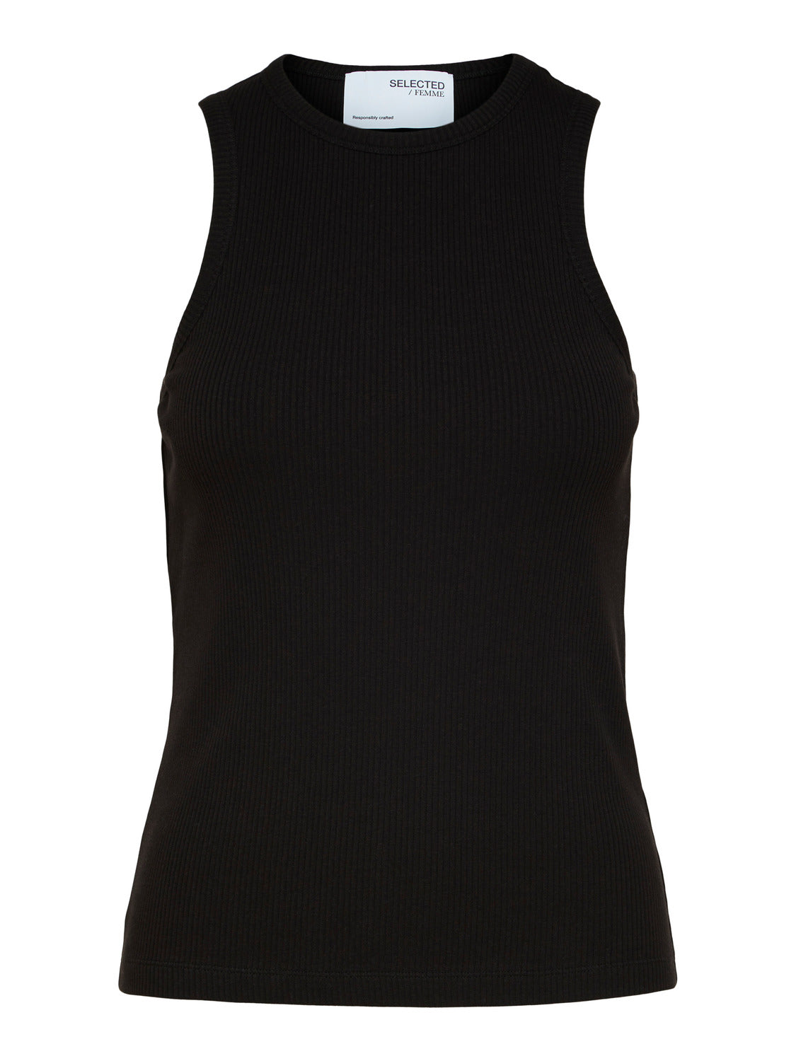 SELECTED FEMME -  ANNA TANK TOPP - SORT