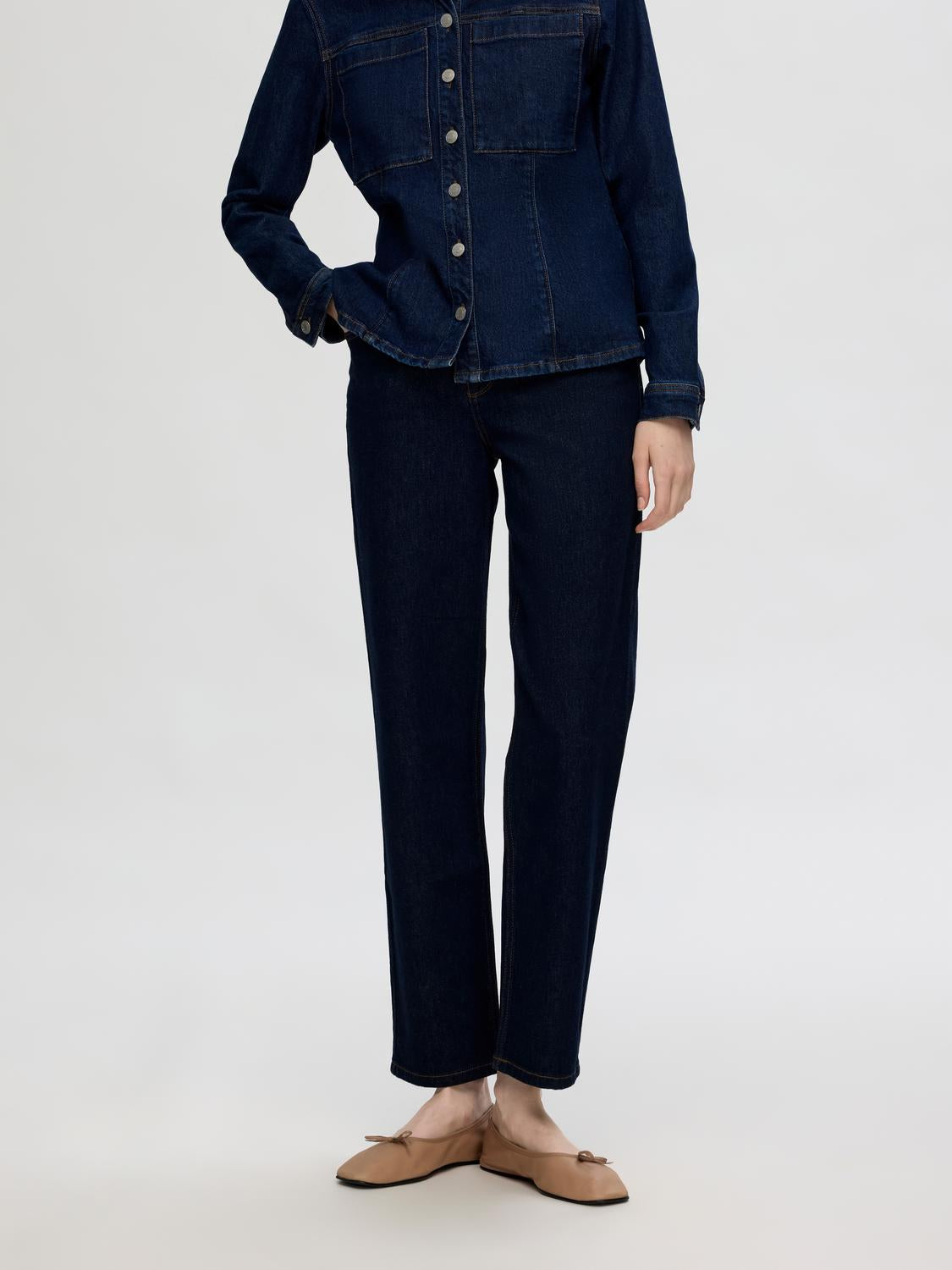 Alice Jeans - Blå/ Dark Blue Denim