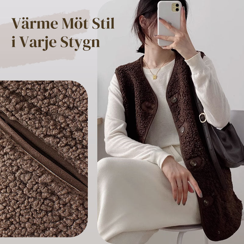 Maison Trondheim™ | Teddy Vest Kvinner
