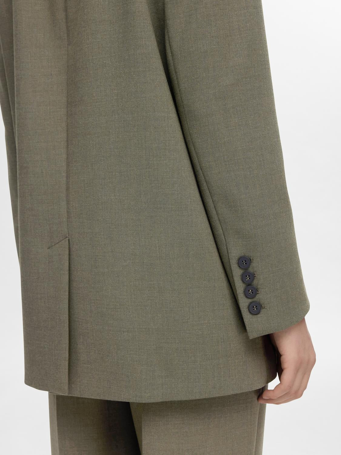 Rita Relaxed Blazer - Grønn/ Kalamata