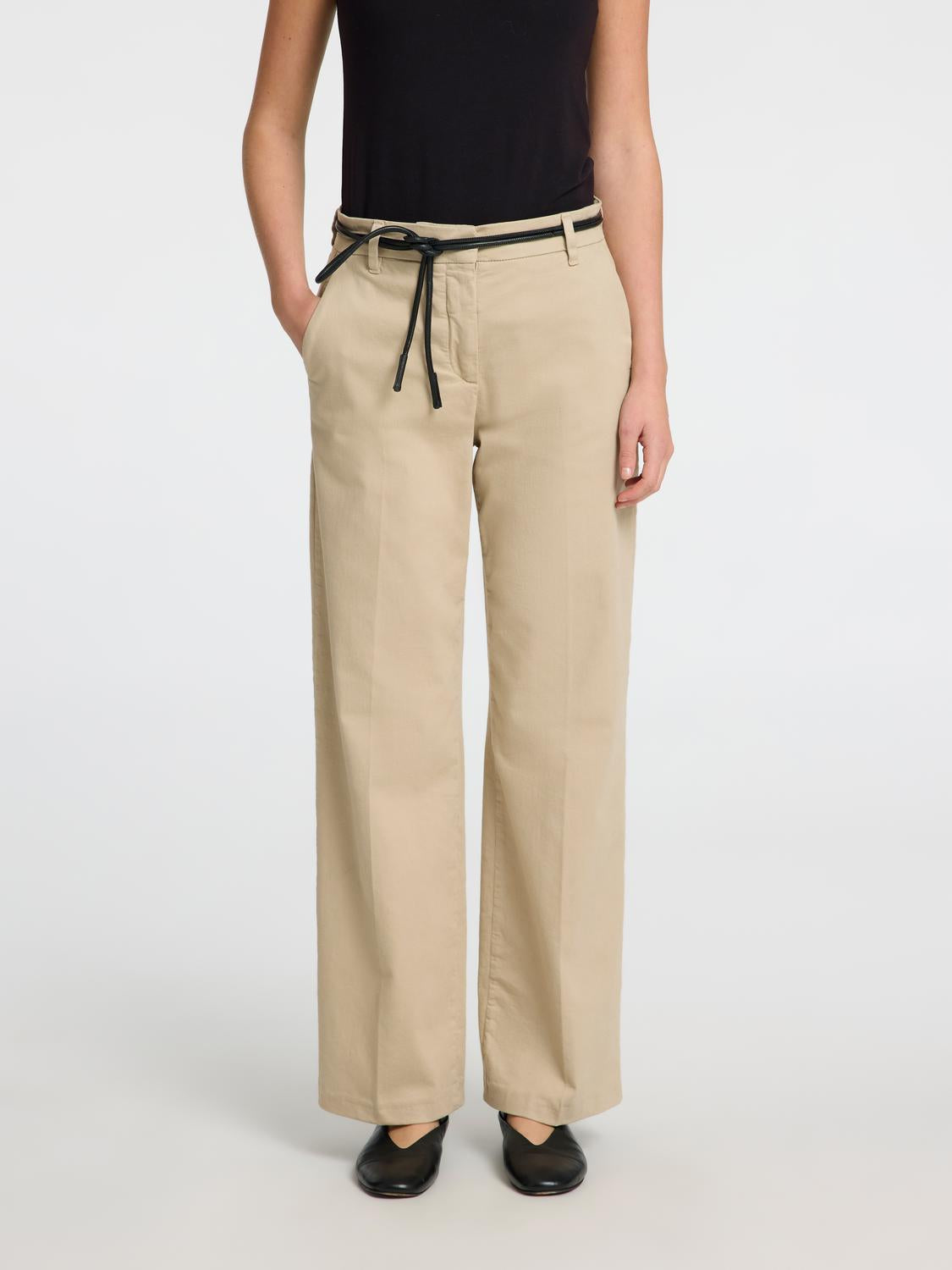 Vera Rita Chinos - Beige/ Island Fossil