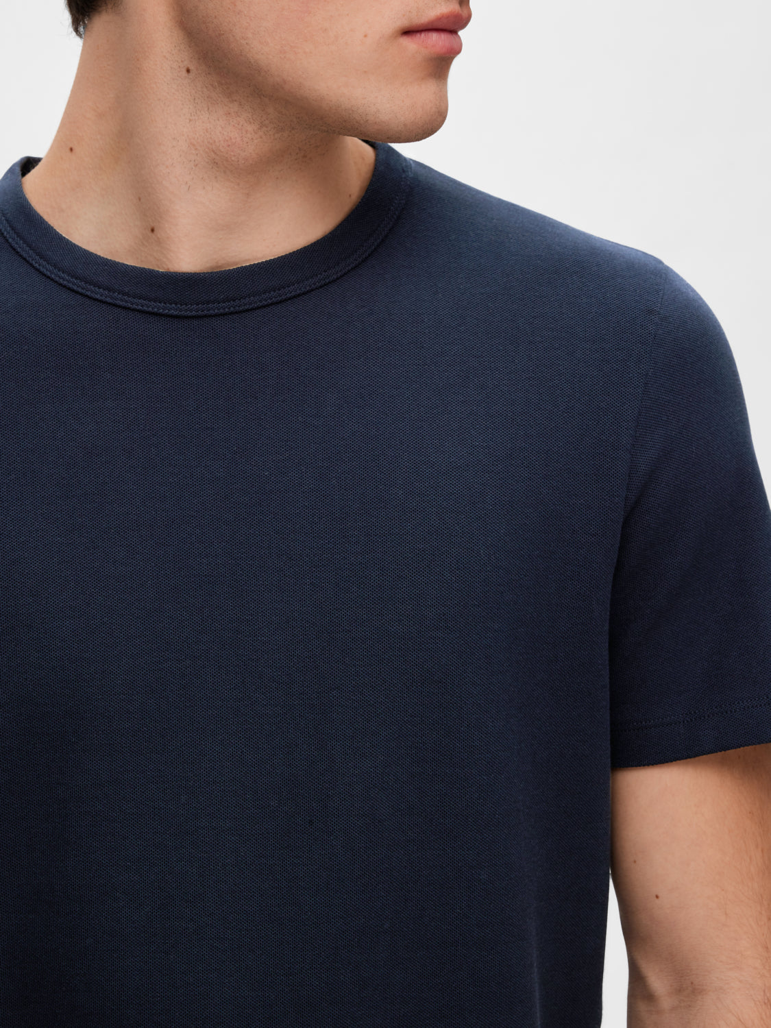SELECTED HOMME - JOSEPH T-Shirt - Sky Captain