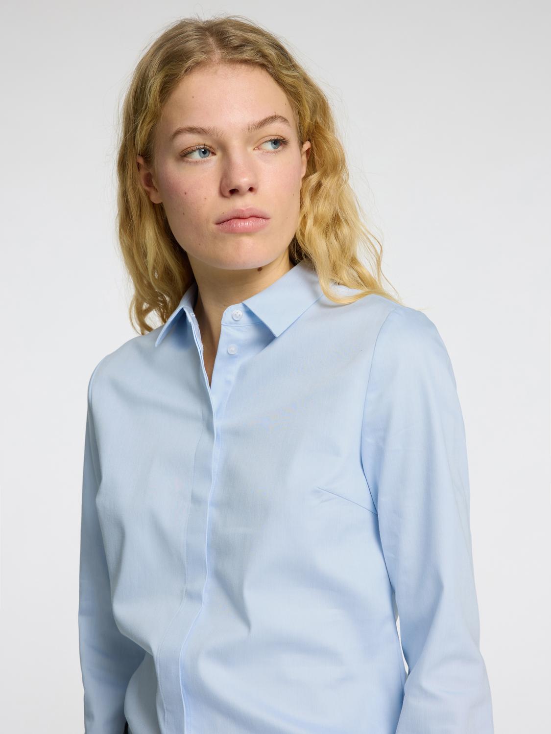 Romie Skjorte - Blå/ Light Blue