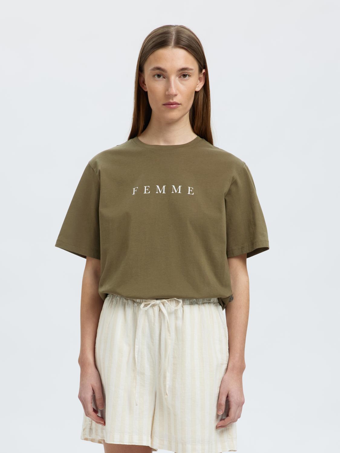 Vilja Femme T-Skjorte - Grønn/ Kalamata