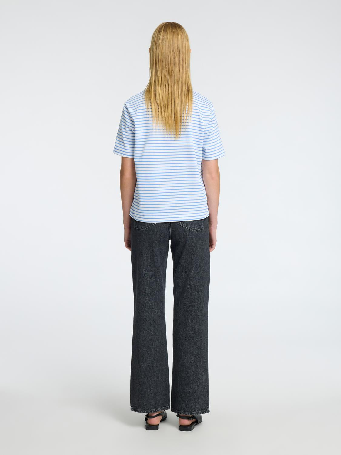 Essential Stripete - Blå/ Cornflower Blue
