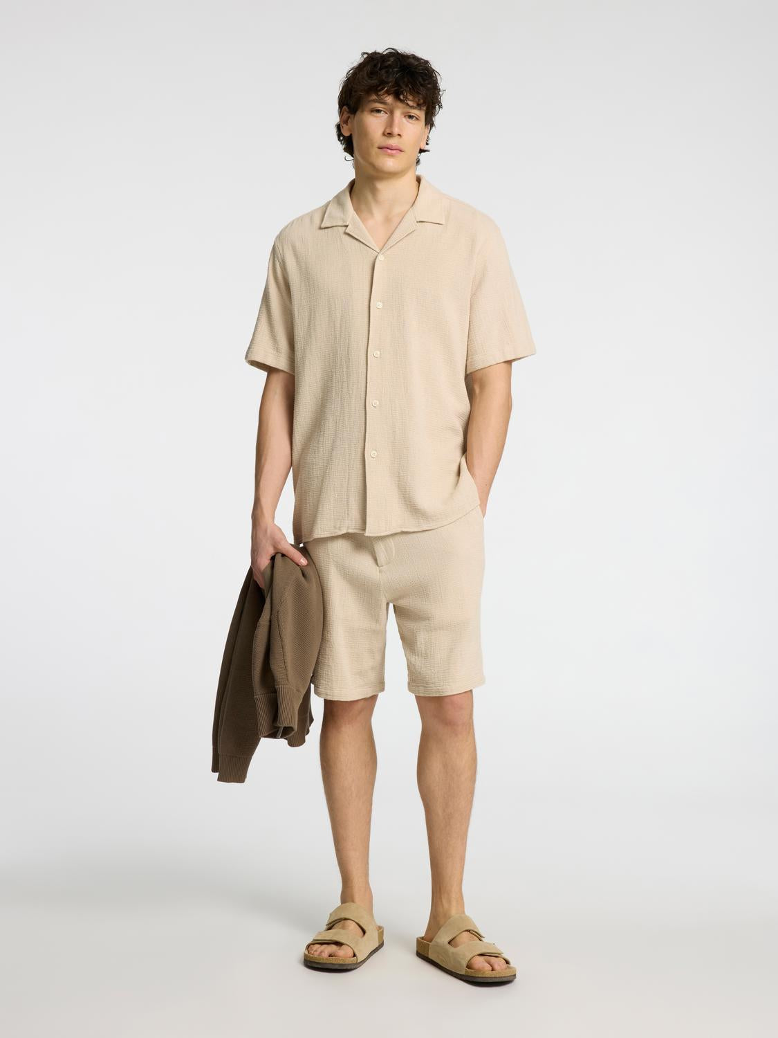 Reg Sal Shorts - Beige/ Oatmeal