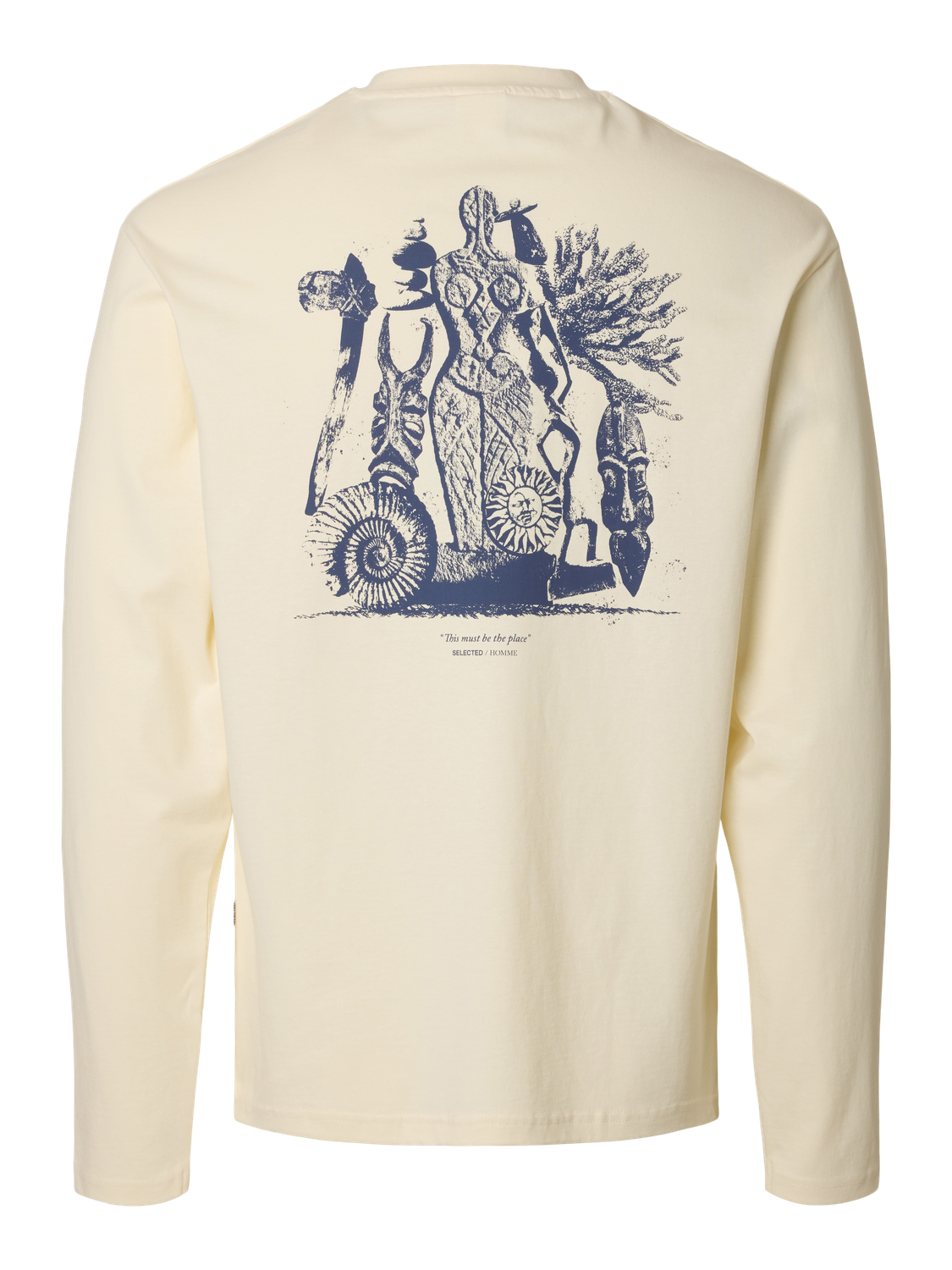 Relax Ash T-Shirt - Beige/ Egret