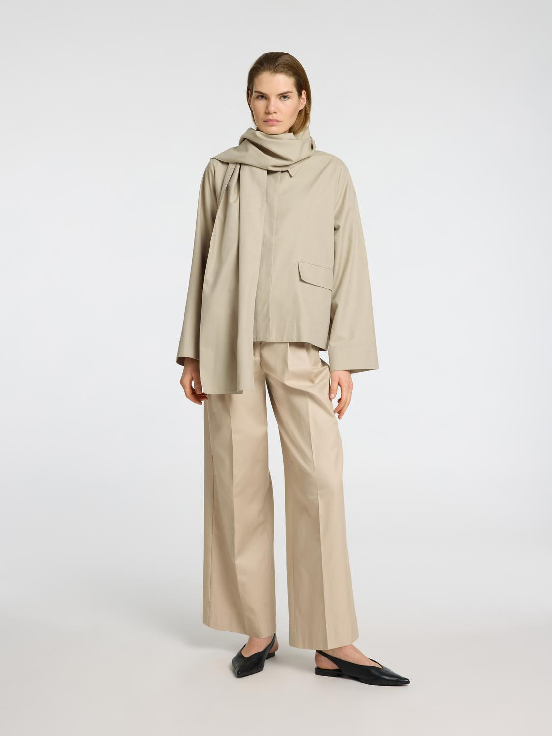 Pamina Jakke - Beige/ Island Fossil