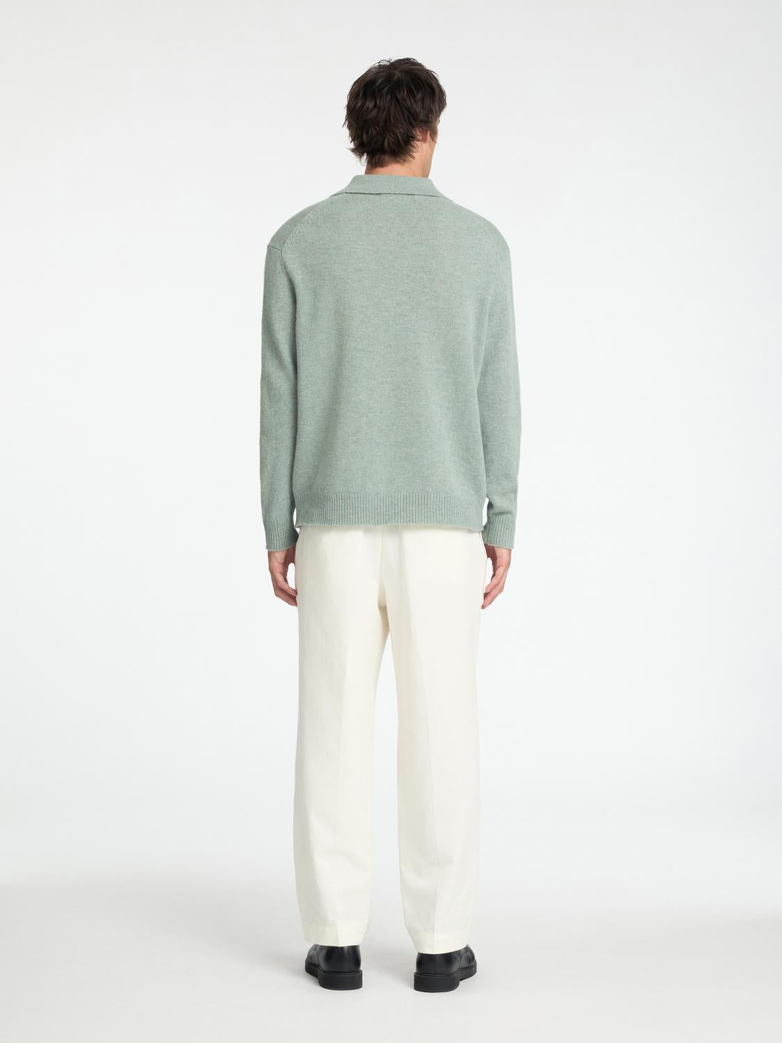 Reuben Ull Genser - Grønn/ Iceberg Green