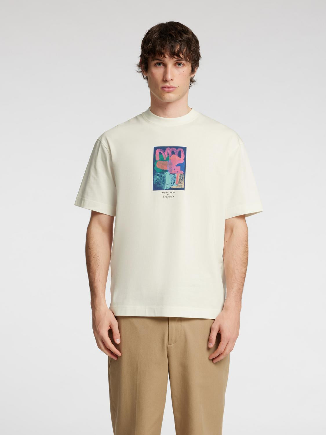 Relax Will T-Shirt - Beige/ Egret