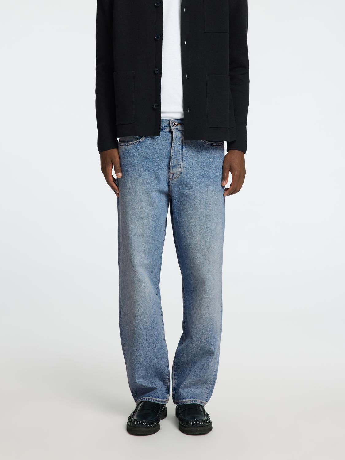 Loose Kobe 3501 Jeans - Blå/ Blue Denim
