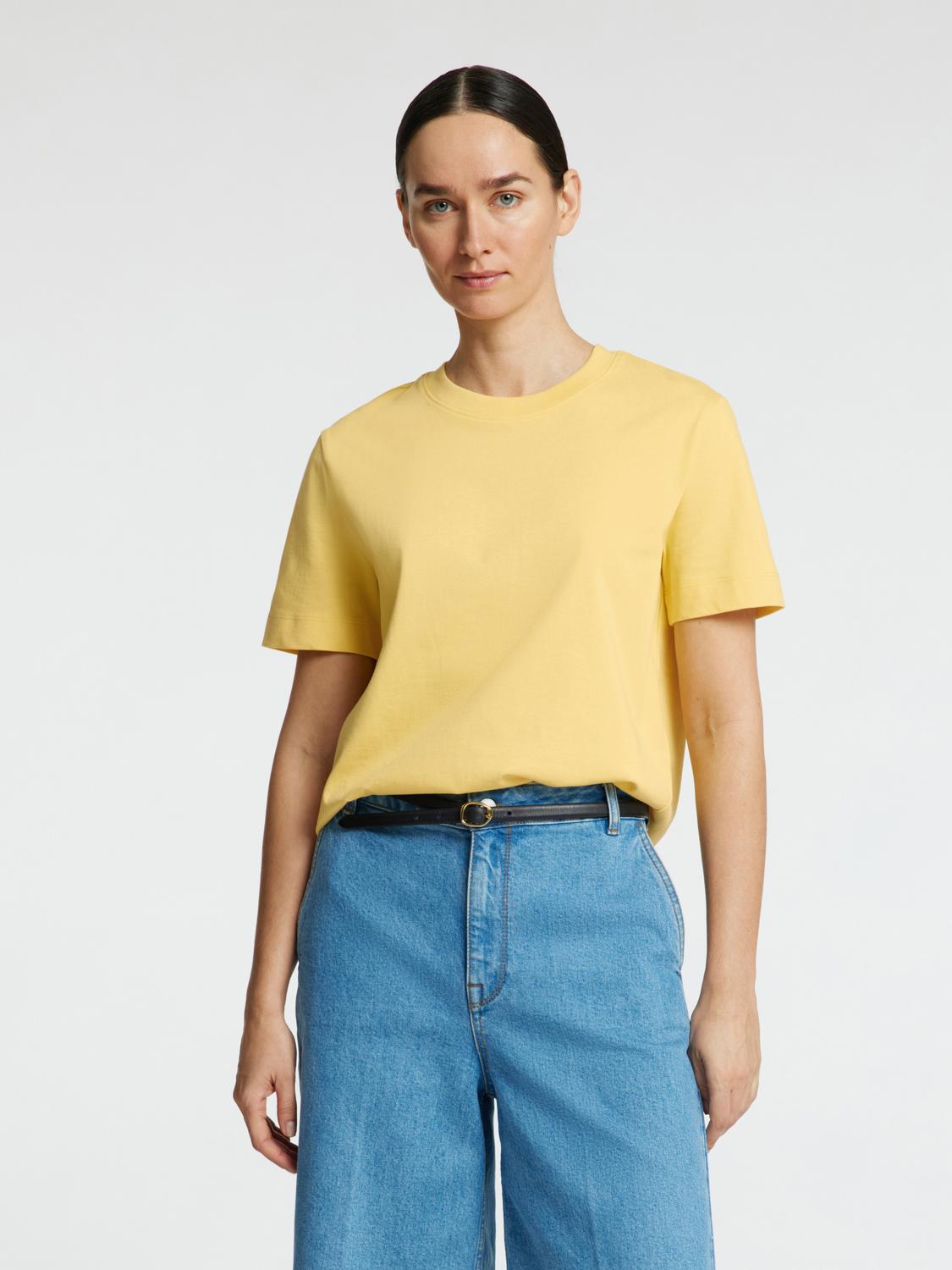 Essential Boxy T-Shirt - Gul/ Sundress