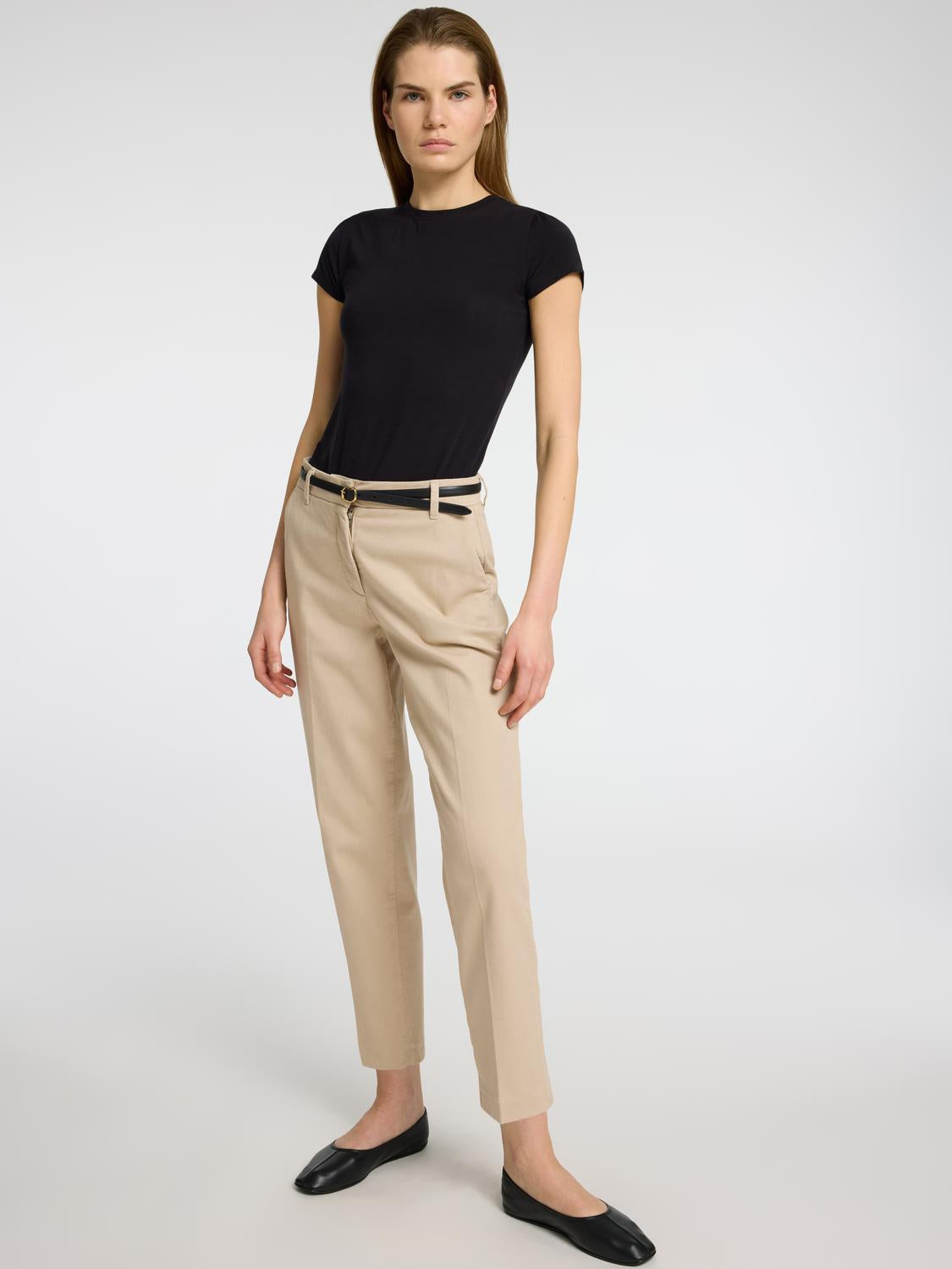 Vera Rita Chinos - Beige/ Island Fossil