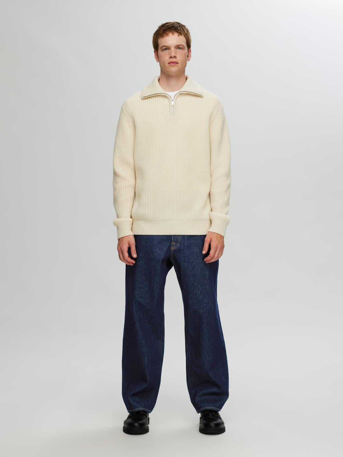 Loose Kobe 3074 Jeans - Blå/ Dark Blue Denim