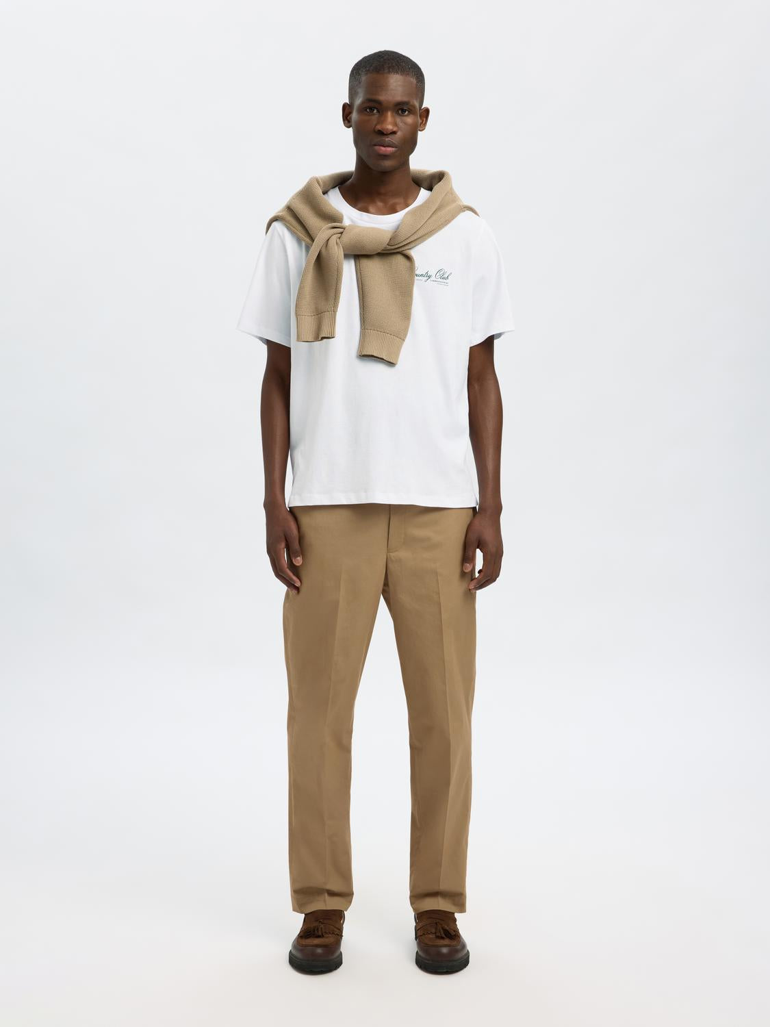 Bosma T-Shirt - Hvit/ Bright White