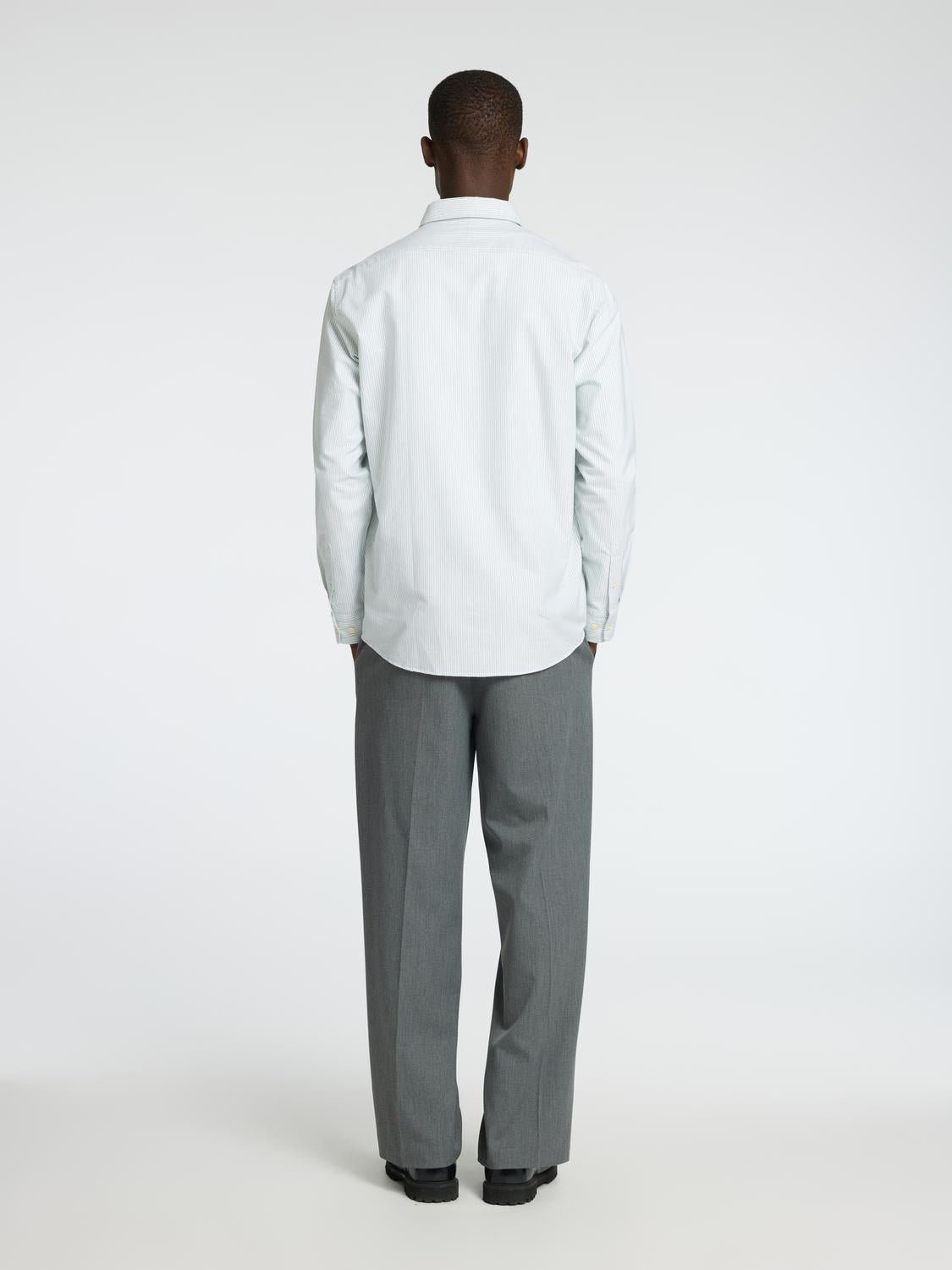 Regular Rick OX Skjorte - Grønn/ Iceberg Green