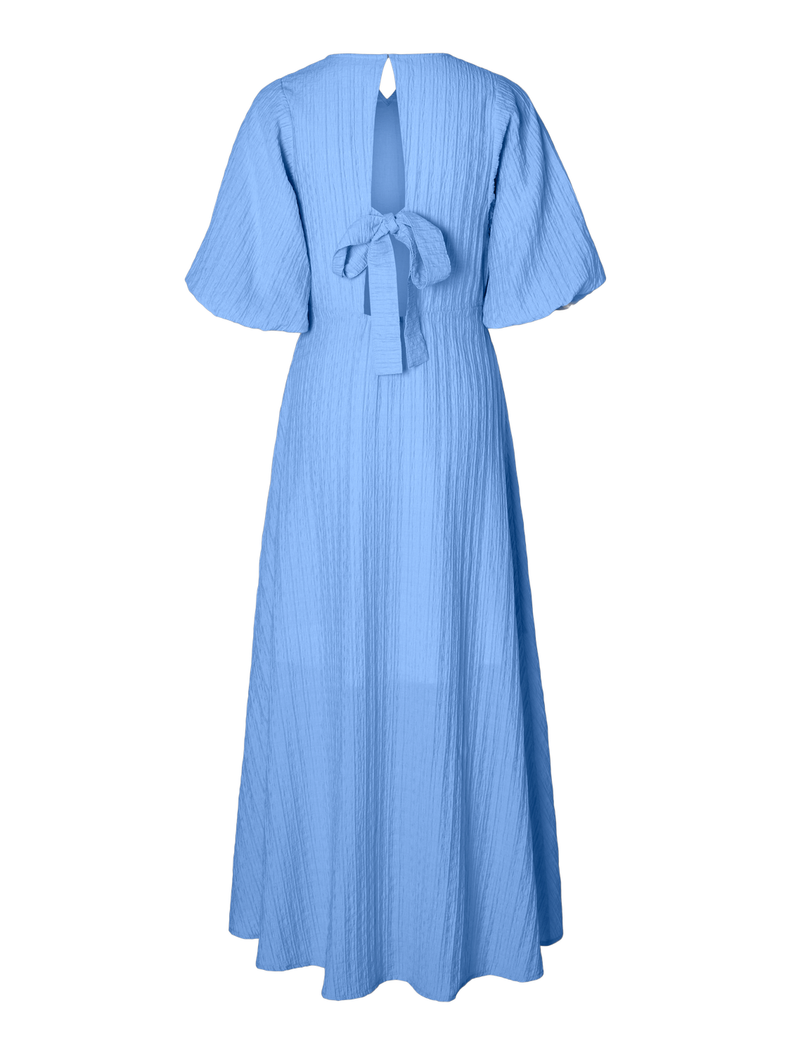 Maddie Midi Kjole - Blå/ Cornflower Blue