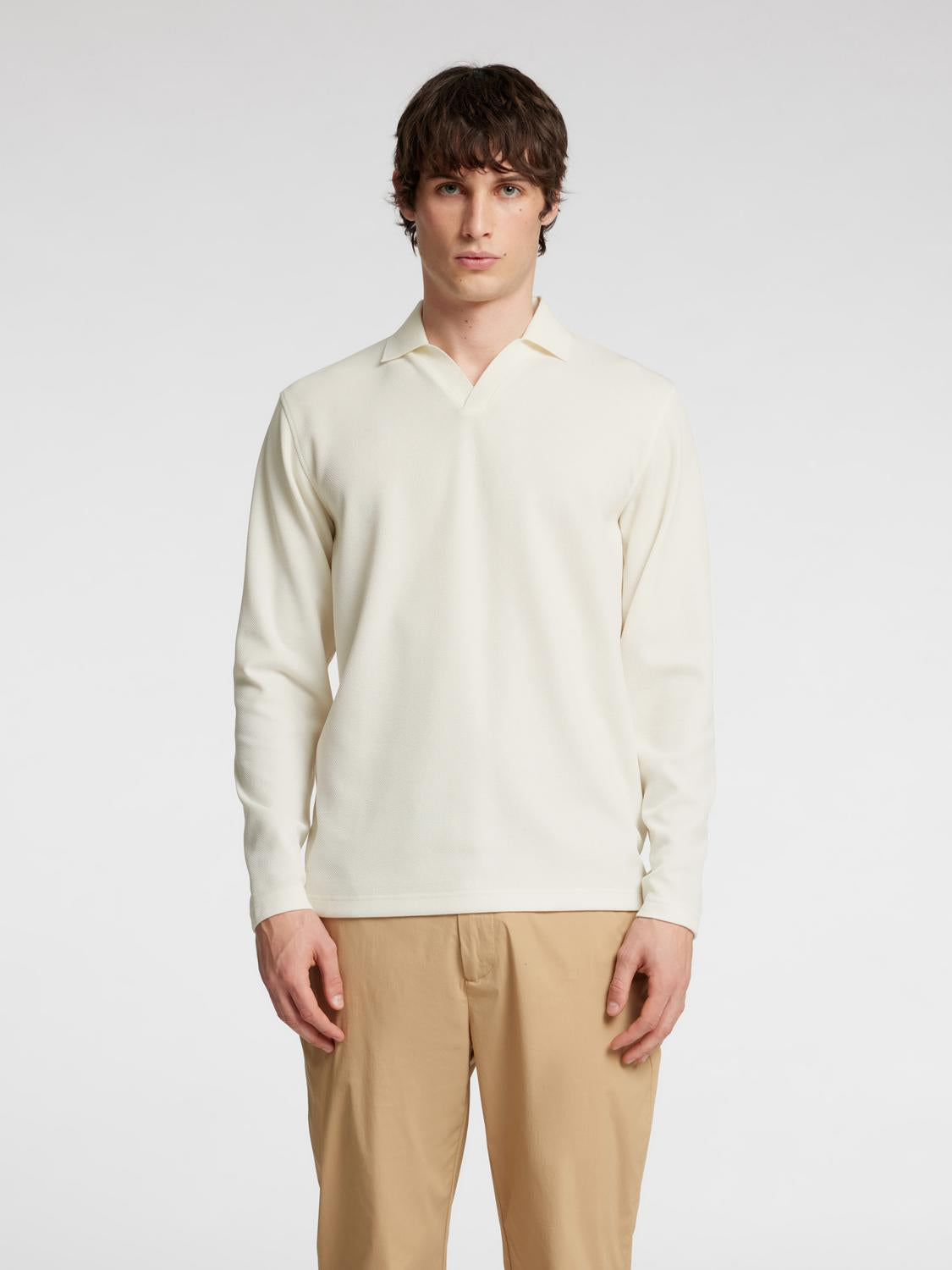 Phil Polo-Skjorte - Beige/ Egret