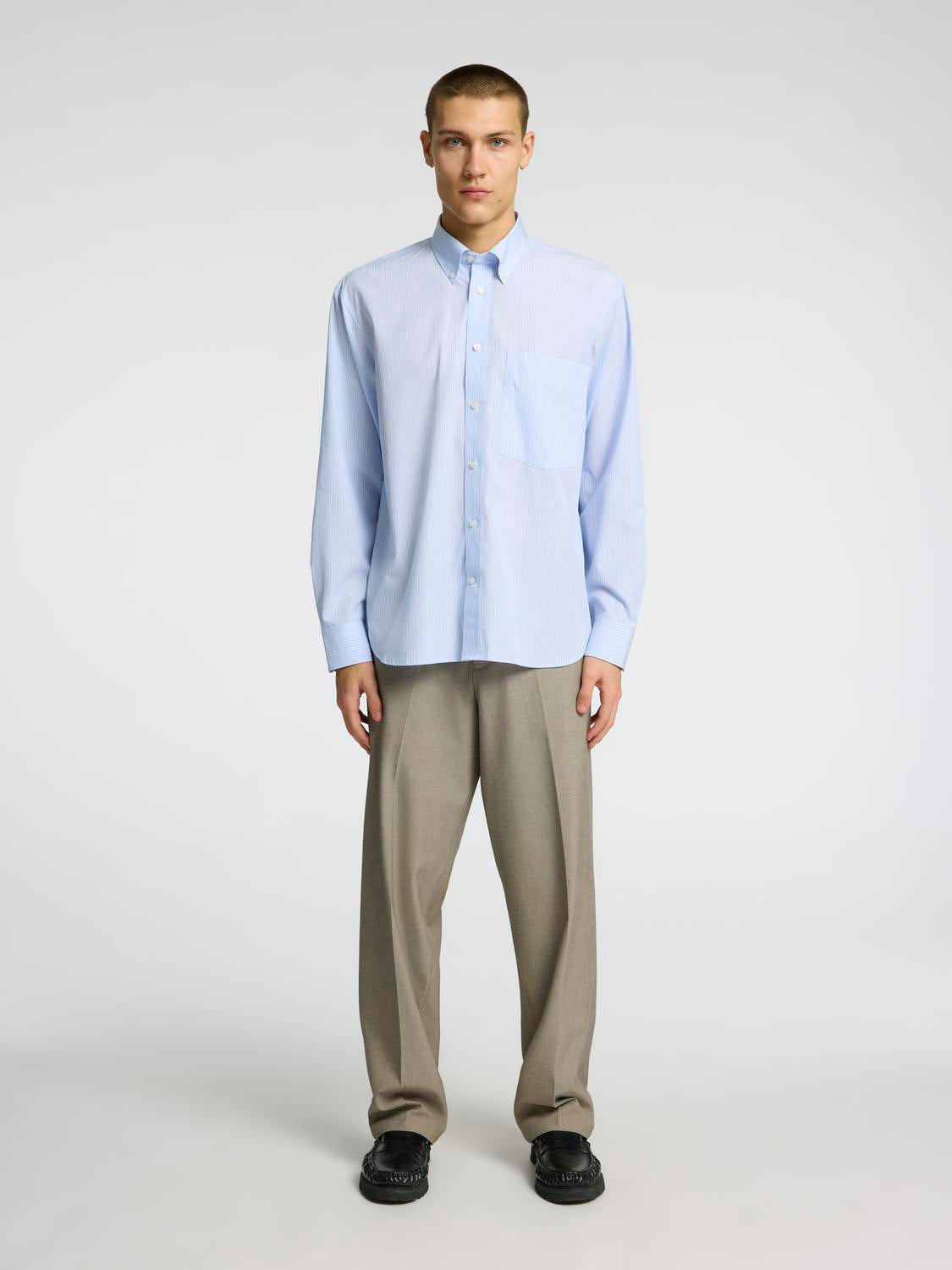 Relax Harris Shirt - Blå/ Cashmere Blue