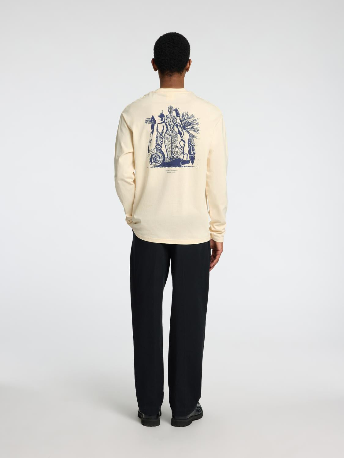 Relax Ash T-Shirt - Beige/ Egret