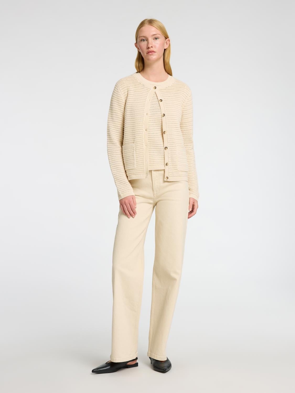 Alice Jeans - Beige/ Ecru