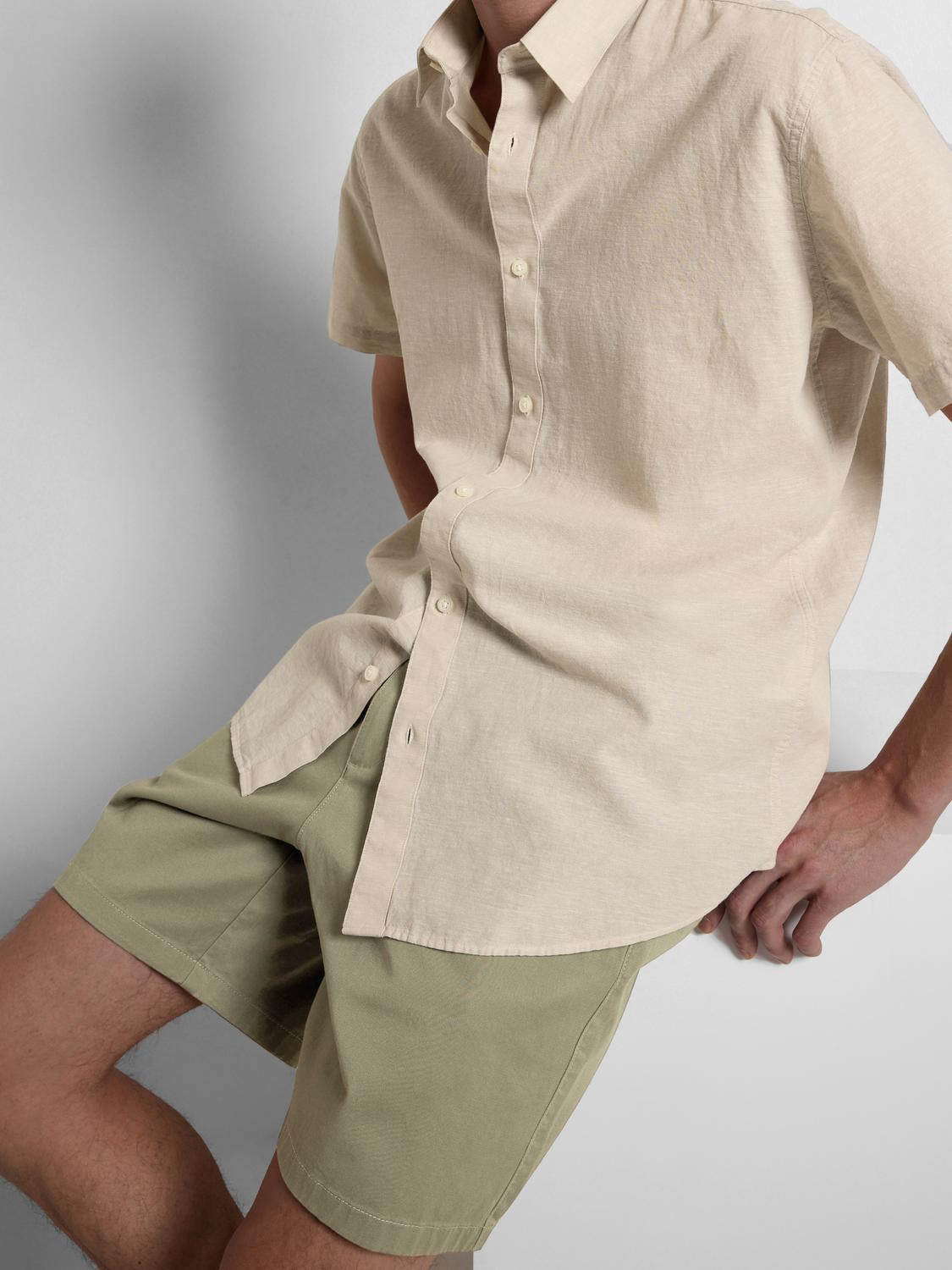 Bill Flex Shorts - Grønn/ Vetiver