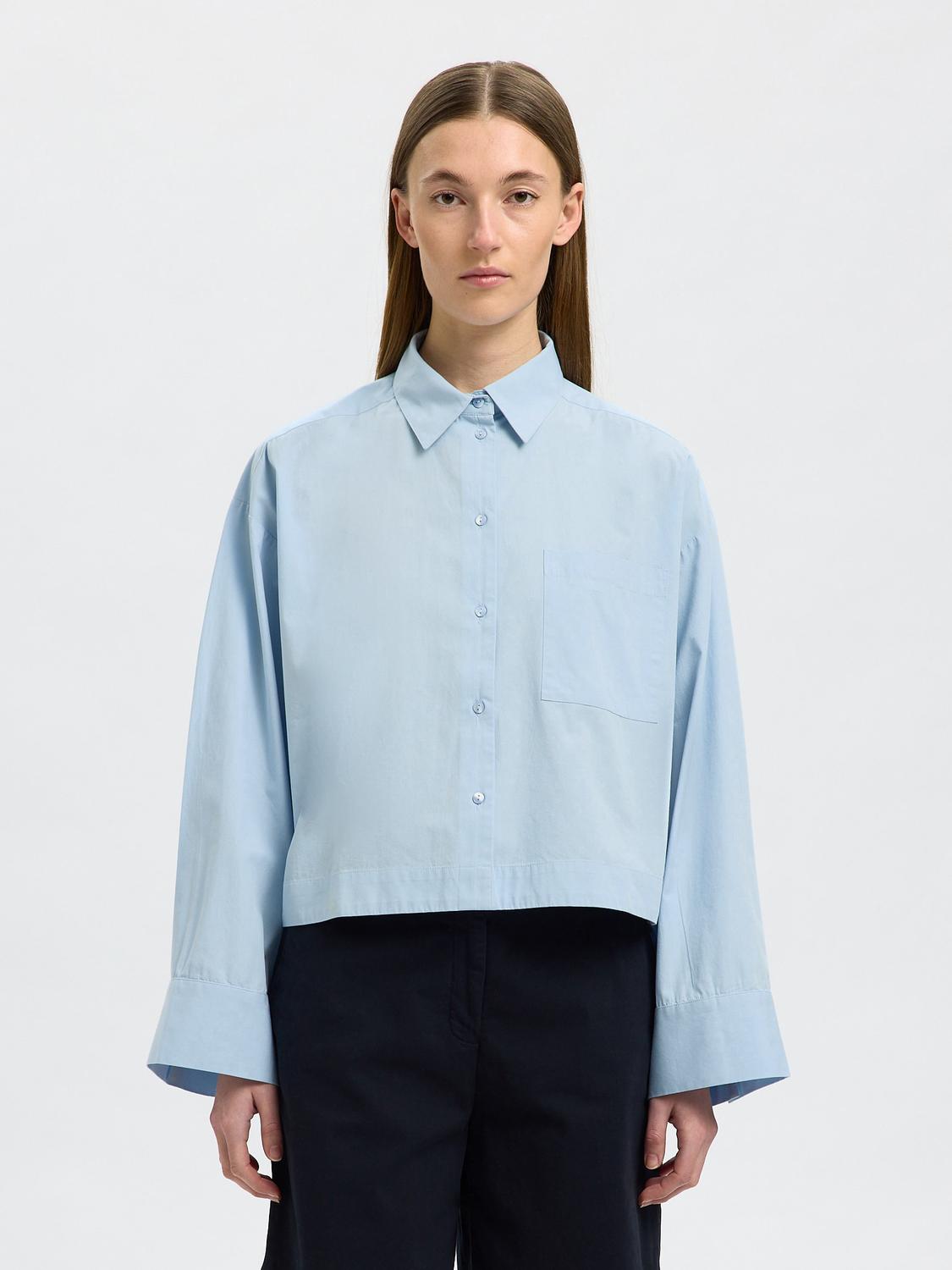 Astha Skjorte - Blå/ Cashmere Blue