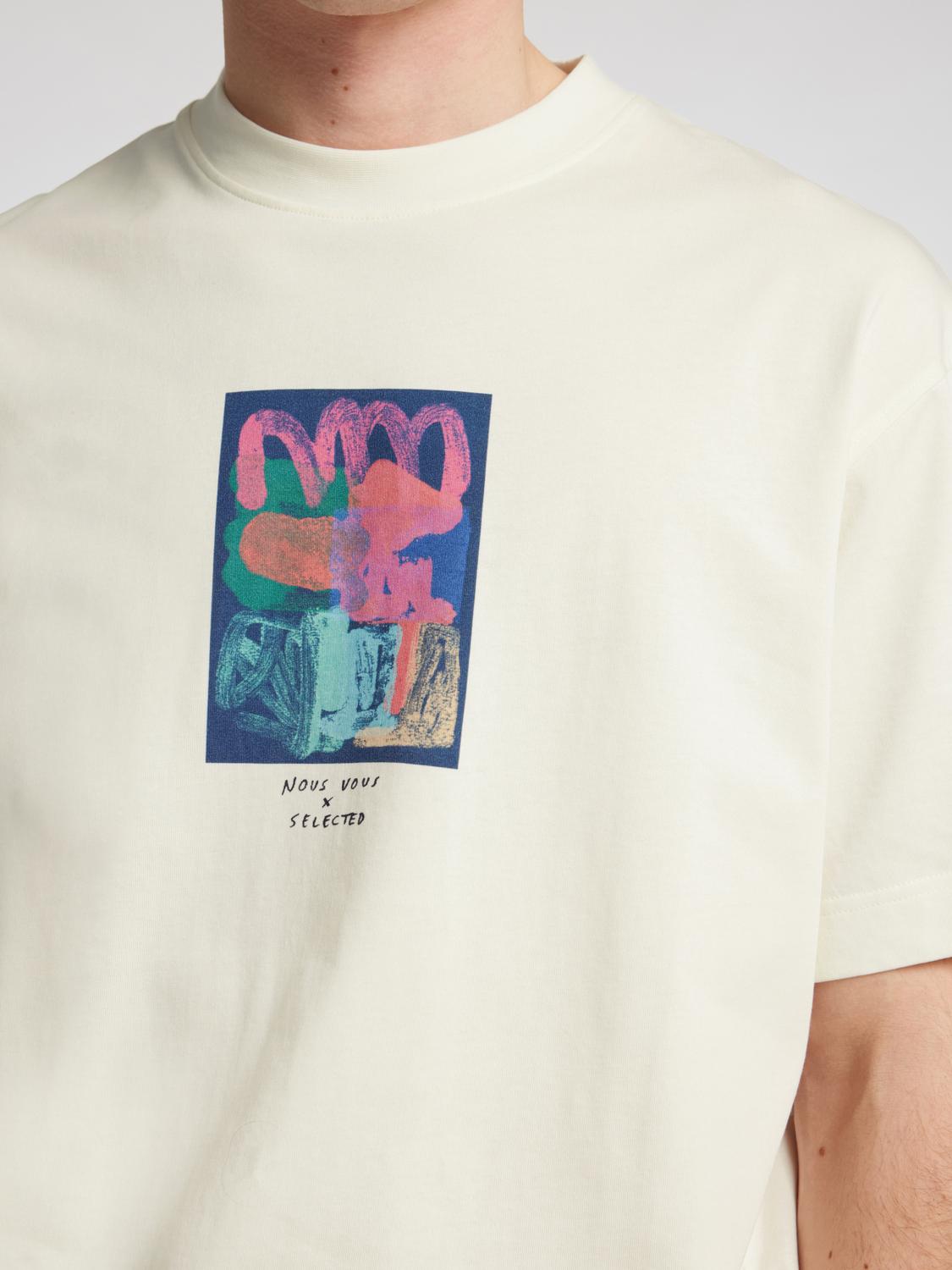 Relax Will T-Shirt - Beige/ Egret