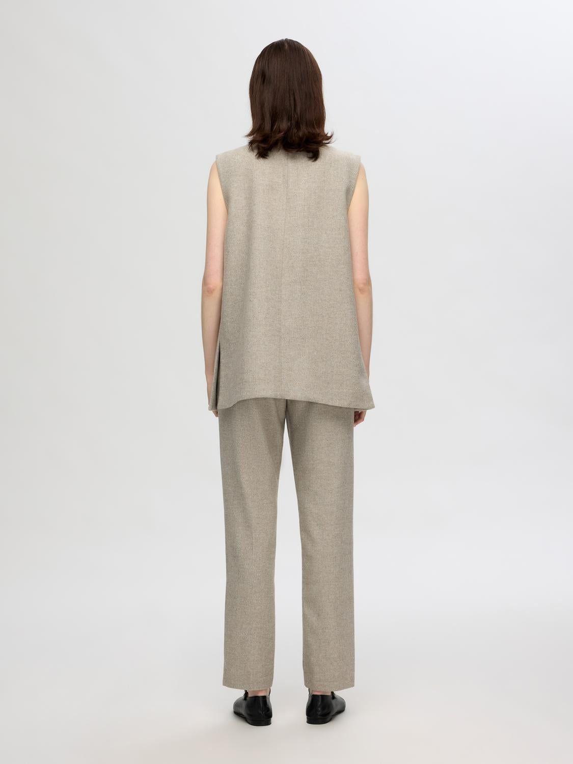Vivie Bukser - Beige/ Sandshell
