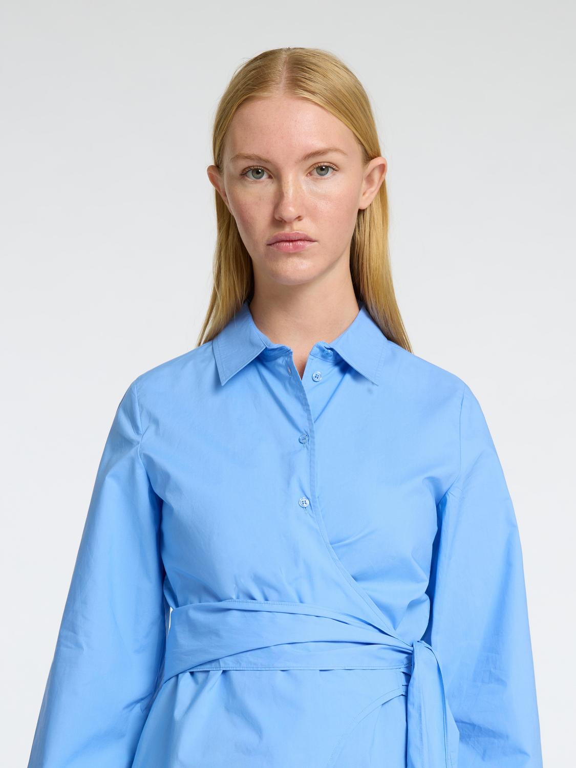 Aviana Skjorte - Blå/ Cornflower Blue