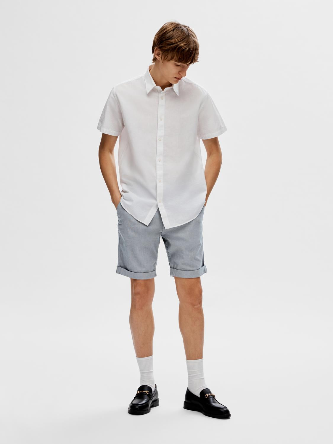Luton Flex Shorts - Blå/ Bering Sea